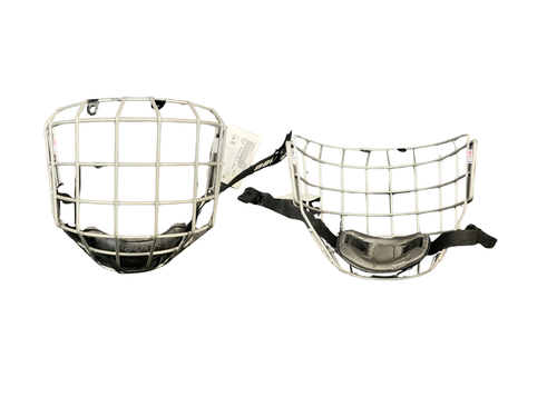 Vist Large View of Product Image Which is Used Bauer Hockey Wire Mask Grey MD
