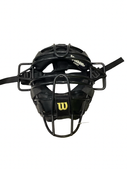 Vist Large View of Product Image Which is Used Wilson A3027 Catchers Mask Black