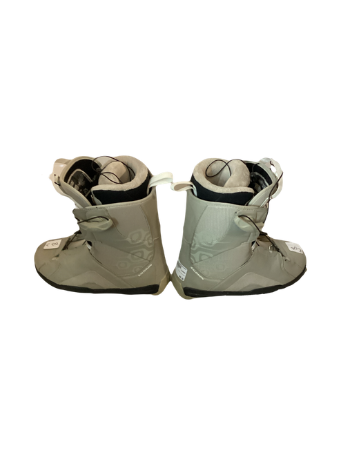 Vist Large View of Product Image Which is Used Salomon KALITAN Womens Snowboard Boots Grey Senior 8