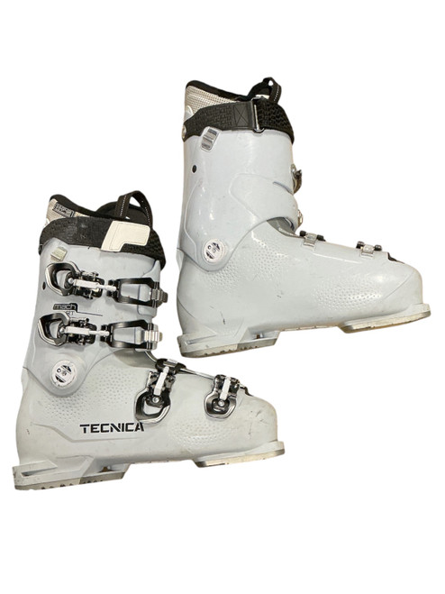 Vist Large View of Product Image Which is Used Tecnica MACH SPORT W Womens DH Ski Boot White 270 MP - M09 - W10
