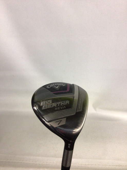 Vist Large View of Product Image Which is Used Callaway BIG BERTHA REVA 23 Womens Fairway Wood RH 7 Wood