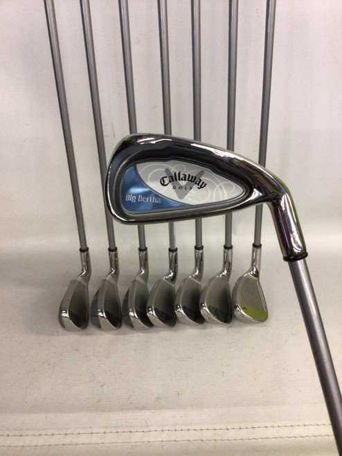 Vist Large View of Product Image Which is Used Callaway 2008 BIG BERTHA WOMENS Womens Iron Set RH 4I-SW