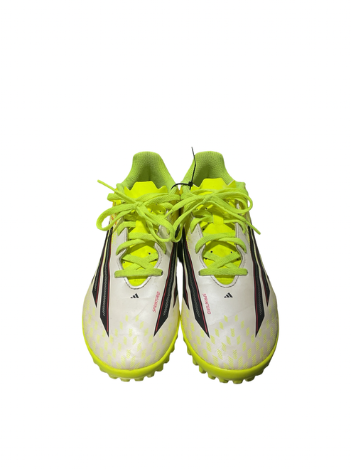 Vist Large View of Product Image Which is Used Adidas Soccer Turf Shoes Yellow Junior 06
