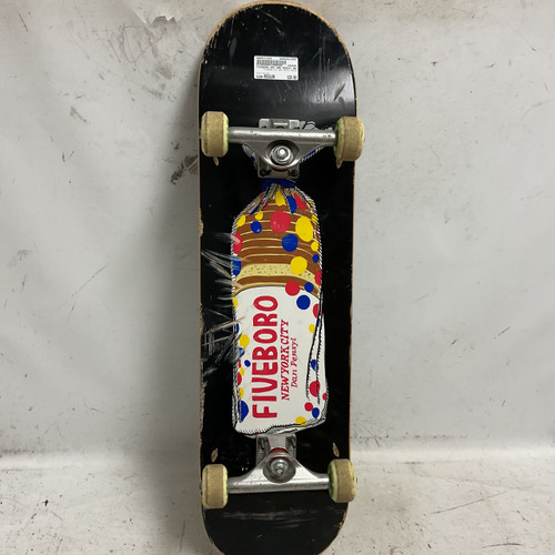 Vist Large View of Product Image Which is Used FIVEBORO NYC DAN PENSYL BREAD Complete Skateboard Black Regular
