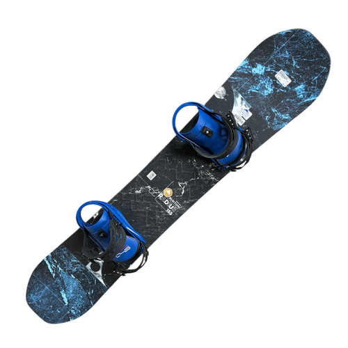 Vist Large View of Product Image Which is Used Burton RADIUS Mens Board/Bindings Royal Blue 155 cm