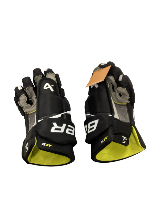 Vist Large View of Product Image Which is Bauer SUPREME Senior Gloves Black 15"