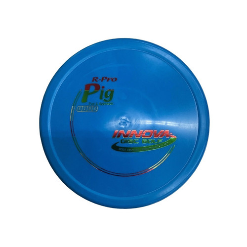 Vist Large View of Product Image Which is Used Innova R-PRO PIG Disc Golf Putter Royal Blue