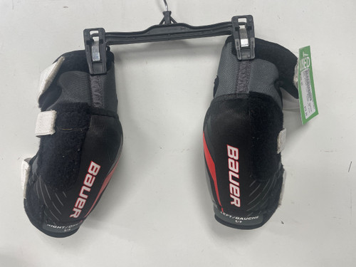 Vist Large View of Product Image Which is Used Bauer LIL SPORT Junior Elbow Pads SM