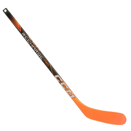 Vist Large View of Product Image Which is CCM Recharge Pro Mini Hockey Stick, Orange