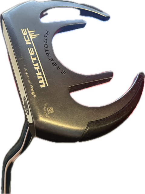 Vist Large View of Product Image Which is Used Odyssey WHITE ICE Mens Putter LH