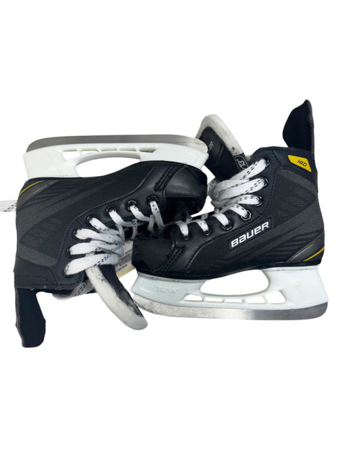 Vist Large View of Product Image Which is USED BAUER SUPREME 140 YOUTH HOCKEY SKATE SIZE 13.0