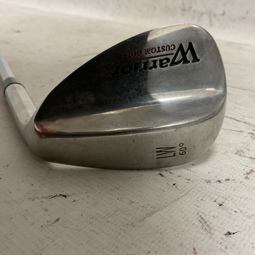 Vist Large View of Product Image Which is Used Warrior CUSTOM GOLF Golf Wedge Mens RH Lob Wedge