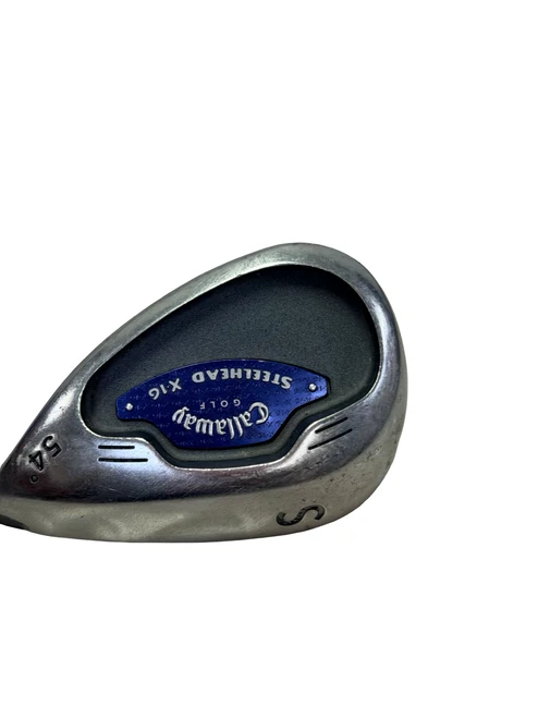 Vist Large View of Product Image Which is Used Callaway STEELHEAD X-16 Golf Wedge Mens RH Sand Wedge 35" w/ Uniflex Shaft