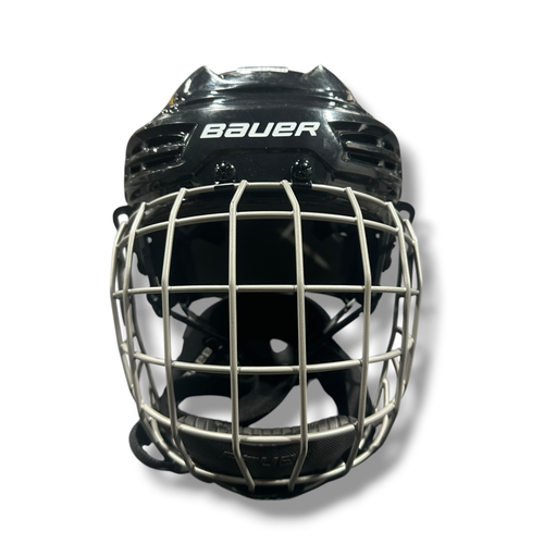 Vist Large View of Product Image Which is Used Bauer IMS 5.0 NO HECC Helmet Cage Combo Black SM