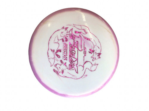 Vist Large View of Product Image Which is Used Innova HALO FOX Disc Golf Mid Range White