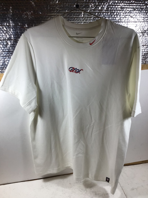 Vist Large View of Product Image Which is NEW Nike USA SHIRT Soccer Top Adt White LG