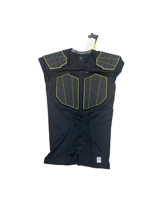 Vist Large View of Product Image Which is Used Nike PRO COMAT HYPERSTRONG FB Top Adult Black 2X