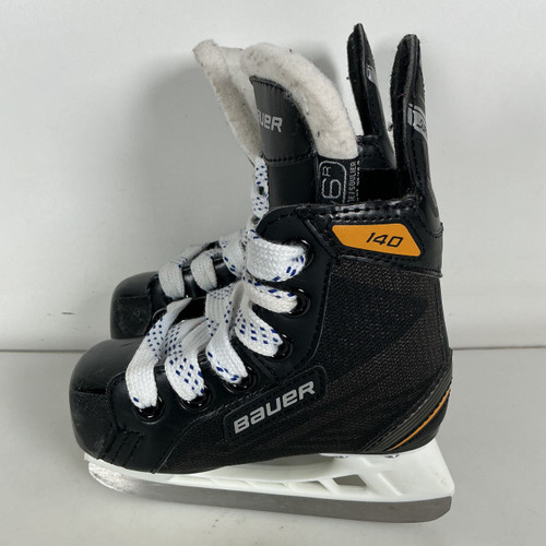 Vist Large View of Product Image Which is Used Bauer SUPREME 140 Hockey Skates YTH 06.0