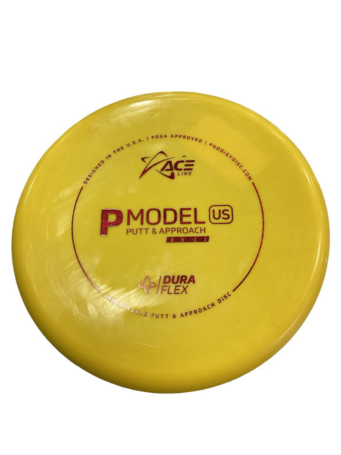 Vist Large View of Product Image Which is Used Prodigy Disc ACE LINE P MODEL US Disc Golf Putter Yellow
