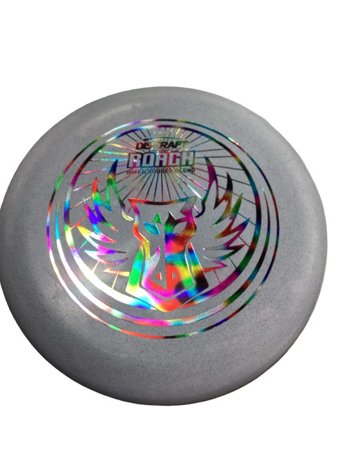 Vist Large View of Product Image Which is Used Discraft BRO-D RUBBER BLEND ROACH Disc Golf Putter Grey