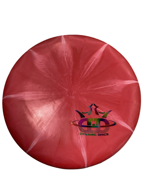 Vist Large View of Product Image Which is Used Dynamic Discs PRIME BURST DEPUTY Disc Golf Putter Red