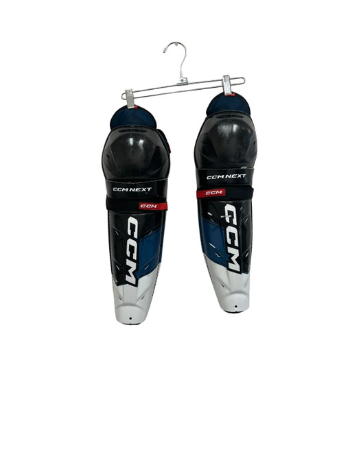 Vist Large View of Product Image Which is Used CCM Next 16" Senior Hockey Shin Guards