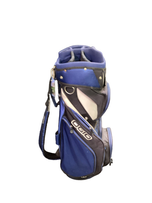 Vist Large View of Product Image Which is Used Ogio 7 WAY CART BAG Mens Cart Bag Navy Blue
