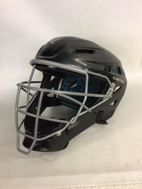 Vist Large View of Product Image Which is Used Easton CATCHER HELMET Catchers Helmet w/Mask Black SM