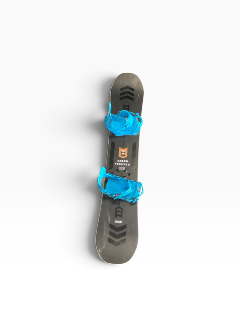 Vist Large View of Product Image Which is Used Arbor FORMULA Mens Board/Bindings Black 155 cm