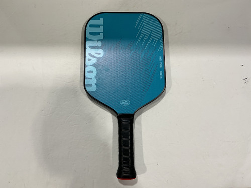 Vist Large View of Product Image Which is Used Wilson FIERCE TEAM Pickleball Racquet Teal