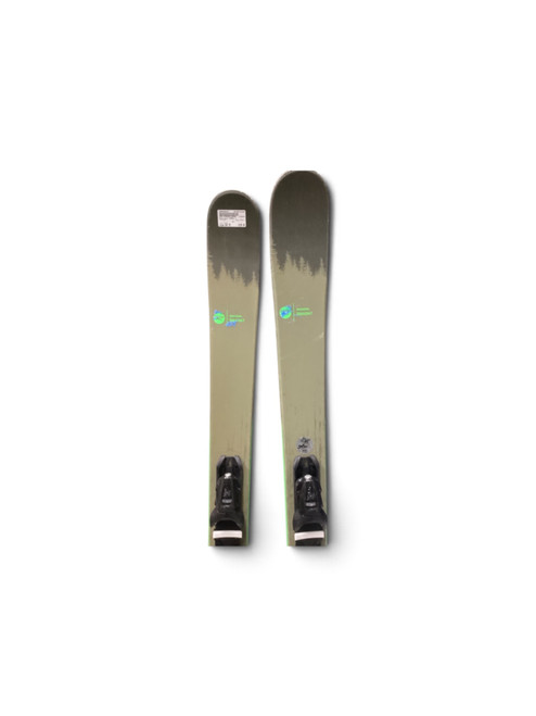 Vist Large View of Product Image Which is Used Rossignol SMASH 7 Mens DH Ski/Binding Brown 160 cm
