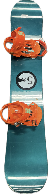 Vist Large View of Product Image Which is Used Burton BURTON 58 Mens Board/Bindings Teal 152 cm
