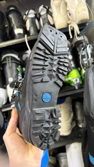 Vist Large View of Product Image Which is Used Whitewoods Mens 75MM XC Ski Boots Black W 05-05.5 / JR 03.5-04