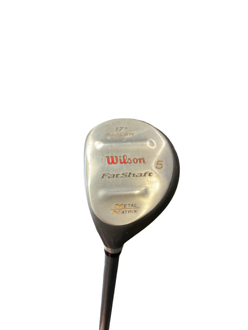 Vist Large View of Product Image Which is  Wilson FAT SHAFT RAILER, Mens 5 Wood LH