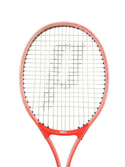 Vist Large View of Product Image Which is Used Prince JR TOUR Junior Tennis Racquet Red 25"