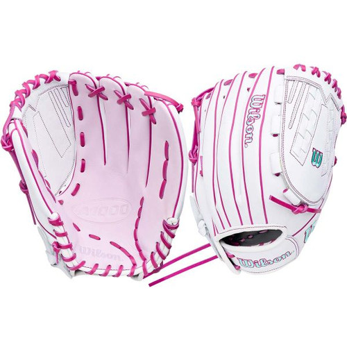 Vist Large View of Product Image Which is New Wilson A1000 FP WT/PK 12.5" RH