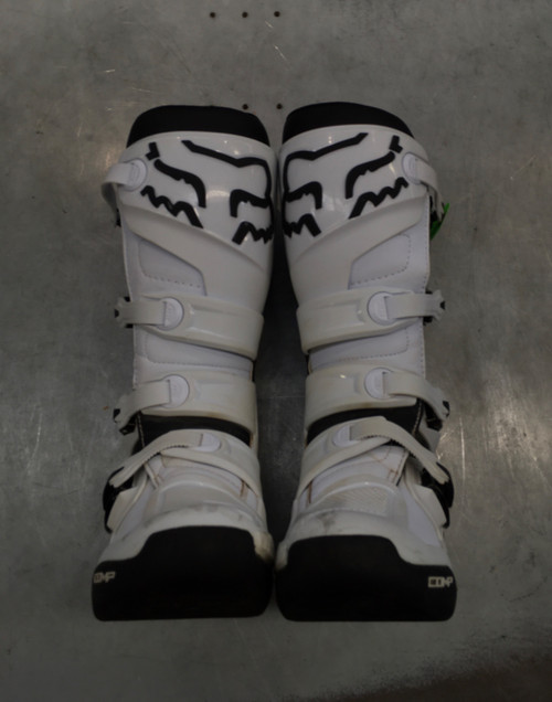 Vist Large View of Product Image Which is Used Fox COMP Mens Boots White  Adult size 10