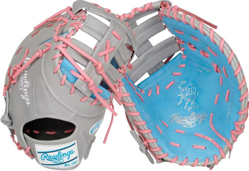 Vist Large View of Product Image Which is NEW RAWLINGS HEART OF THE HIDE R2G RH THROW 13” FIRST BASE MITT