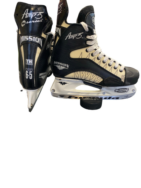 Vist Large View of Product Image Which is Used Mission AMP5 SKATE Senior Hockey Skate Senior 8