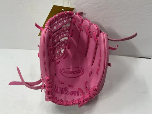 Vist Large View of Product Image Which is Used Wilson A300 A0150T95 T-ball Glove Pink 9 1/2"