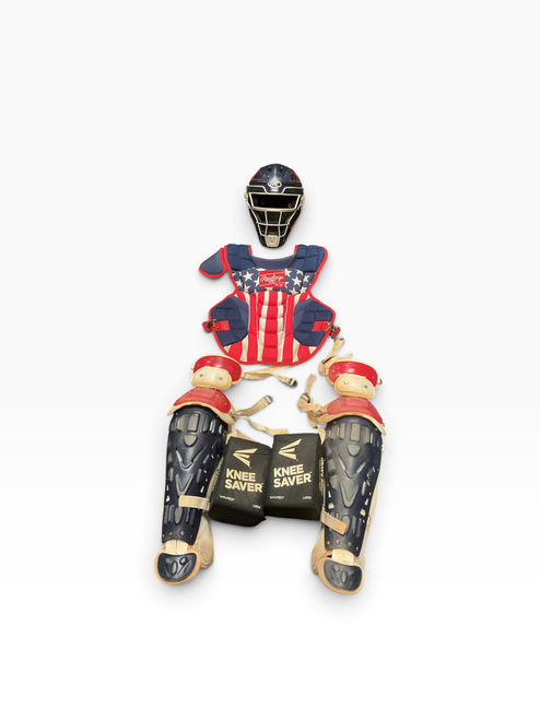 Vist Large View of Product Image Which is Used Rawlings MACH ADULT CATCHERS SET Catchers Equipment Other