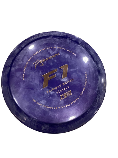 Vist Large View of Product Image Which is Used Prodigy Disc F1 Disc Golf Driver Purple 173g