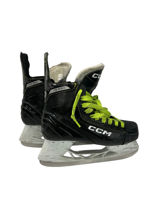 Vist Large View of Product Image Which is Used CCM TACKS AS 550 Senior Hockey Skate Black Senior 6