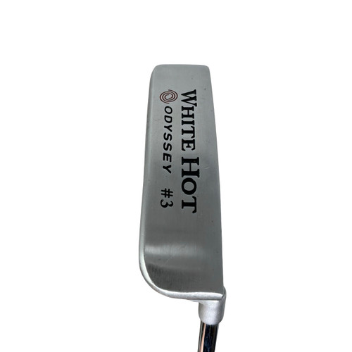Vist Large View of Product Image Which is Used Odyssey WHITE HOT 3 Mens Putter RH 35”