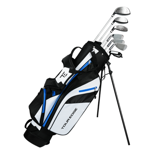 Vist Large View of Product Image Which is Tour Edge Max-J Blue 11-14 Right Handed Junior Golf Set
