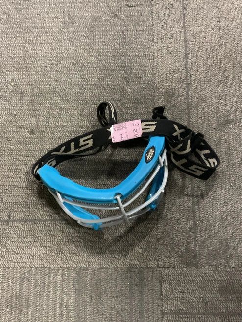 Vist Large View of Product Image Which is Used STX 4SIGHT PLUS S Lacrosse Facial Protect Royal Blue MD