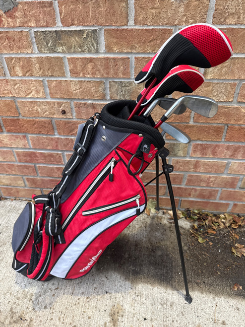 Vist Large View of Product Image Which is Used Powerbilt JUNIOR Jr Package Set RH Red 6 Piece