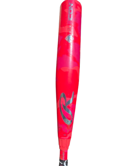 Vist Large View of Product Image Which is Used Rawlings 2025 ICON ELECTIC UNICORN BB/SB USSSA 2 3/4 Bat 31"