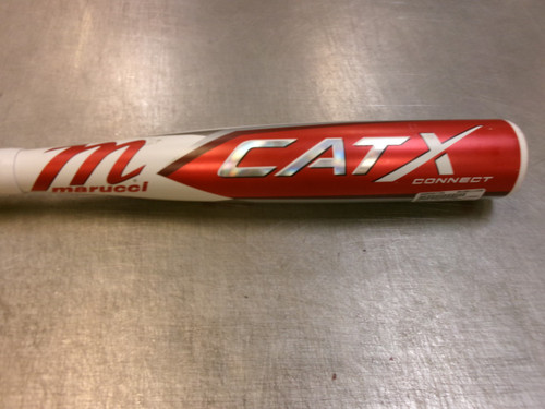 Vist Large View of Product Image Which is Used Marucci CAT X CONNECT BB/SB USSSA 2 3/4 Bat 32"