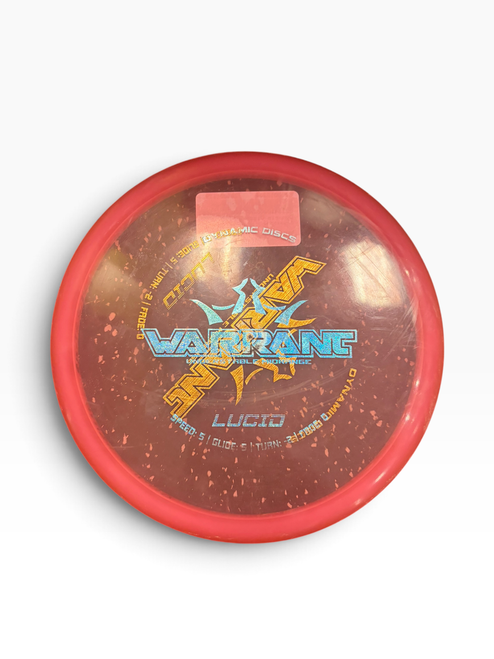 Vist Large View of Product Image Which is Used Dynamic Discs WARDEN Disc Golf Mid Range Pink